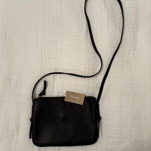 Madewell Elegant Black Crossbody Bag